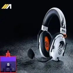 Razer BlackShark V2 Pro Wireless Gaming Headset: THX 7.1 Spatial Surround Sound - 50mm Drivers - Detachable Mic - for PC, PS5, PS4, Switch - Six Siege Special Edition + KEYBOARD KEYCAPS 02