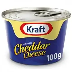 Kraft Processed Cheddar Cheese 100g