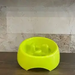 feeding bowl L green for dog
