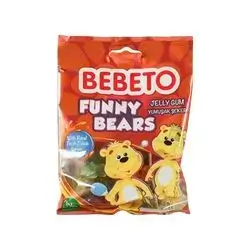 Bebeto Funny Bears Jelly 70 Gm