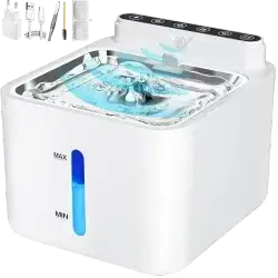 Plooht Water Fountain White