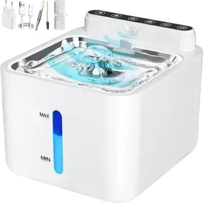 Plooht Water Fountain White