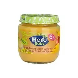 Hero Baby Mixed Fruits With Cereals Puree 125 Gm