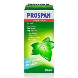 بروسبان شراب للسعال مع المنثول 100 مل/Prospan Cough Liquid Menthol 100ml