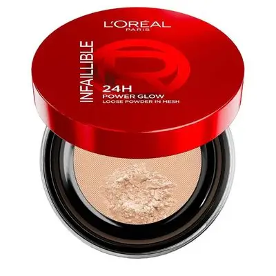 L'Oréal Paris Infaillible Glow Set Duo Universal Nanometric Beads, Micro-Powder, Ultra-Fine Texture, Non-Dry, Universal Shade# Universal