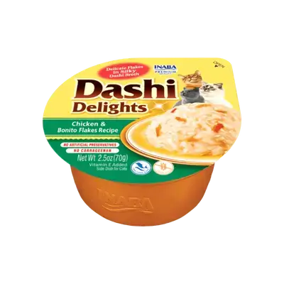 Inaba - Dashi Delights - Chicken & Bonito Flakes 70g