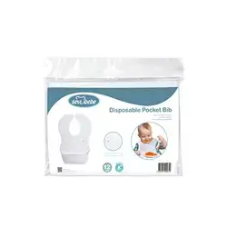 Sevi Bebe- Disposable Pocket Bib 120Pcs