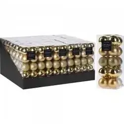 Koopman Xmas Ball 20X 40Mm Gold