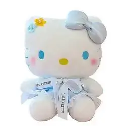 Soft Toy Blue Kitty Plush - 45CM