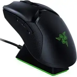 Razer Viper Ultimate Hyperspeed Lightest Wireless Gaming Mouse & RGB Charging Dock (OPEN BOX): Fastest Switch - 20K DPI Optical Sensor - Chroma Lighting - 8 Programmable Buttons - 70 Hr Battery