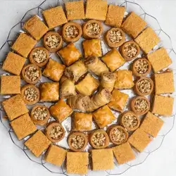 Walnut Baklava With Animal Oil