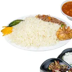 Plain Rice and Bean Broth