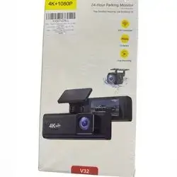 4K WiFi Dashcam V32 with screen for easy parking assistance