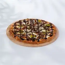 Grilled Beef Pizza