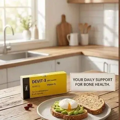 DEVIT-3 (Vitamin D3) 50,000 I.U. soft capsules