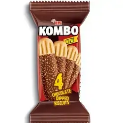 Eti Kombo 4 Chocolate Dipped Biscuits 44.5g