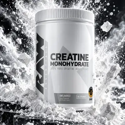 Raw-Creatine monohydarte 100 Servings