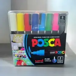 UNI-POSCA MARKER 8PCS