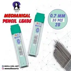 Mechanical Pencil Leads 0.7mm 2B 20pcs