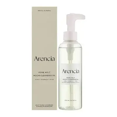 Arencia Pore Melt Mochi Cleansing Oil cica+vitamin E +rice