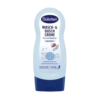 Wash & Shower Cream for Baby's Delicate & Sensitive Skin 230ml _ Bubchen