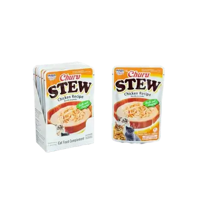 Inaba Churu Stew – Chicken Recipe 6 + 1 Gift