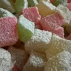 Colorful coconut Lokum