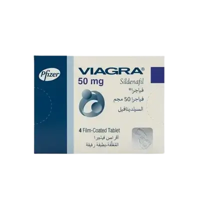 Viagra ( Sildenafil 50mg ) 4 Film-coated Tablets _ Pfizer