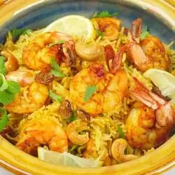 Shrimp With Rice