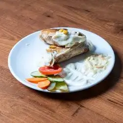 Cheese And Mushroom Shawarma