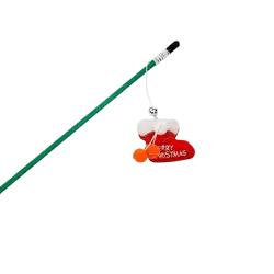 E568 Christmas Cat Stick