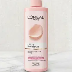 L'Oréal Paris Latte Fiori Rari Cleansing Milk 400 ml | لوريال باريس حليب منظف فيوري راري 400 مل 