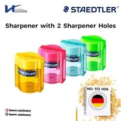 STAEDTLER Sharpener With 2 Sharpener Holes 