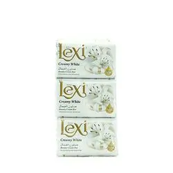 Lexi Beauty Cream Bar Creamy White Lily Flower 120 Gm X6