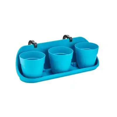 Manolya 13 Triple Balcony Flower Pot
