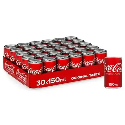 Coca Cola Zero Can - 150ml 1×30