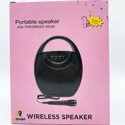 Portable Wireless Speaker with Mic