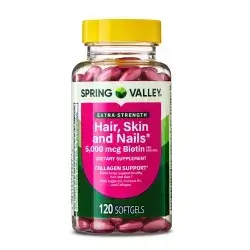 Hair Skin Nails 120softgels SPRING VALLEY