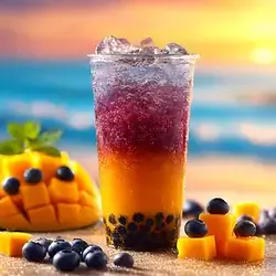 Mango And Blueberry