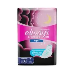 Always Wom Pad Maxi Thick Night X7
