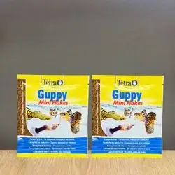Tetra Guppy Mini Flakes 12g×2Pcs