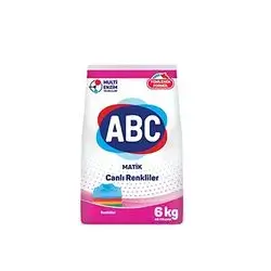 Abc Automat Powder Detergent Color Cloths 6 Kg