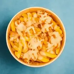 French Fries With Crispy And Sauce