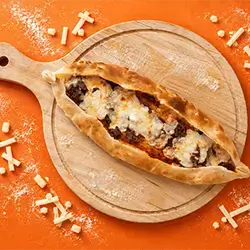 Meat Cheese Pide