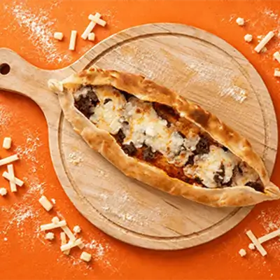 Meat Cheese Pide