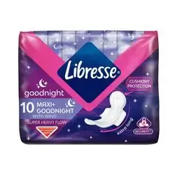 libresse night max protection 10 ultra large
