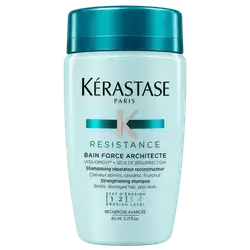 RESISTANCE Strengthening Shampoo for Brittle Damaged Hair & Spilt Ends 80ml _ KERASTASE PARIS