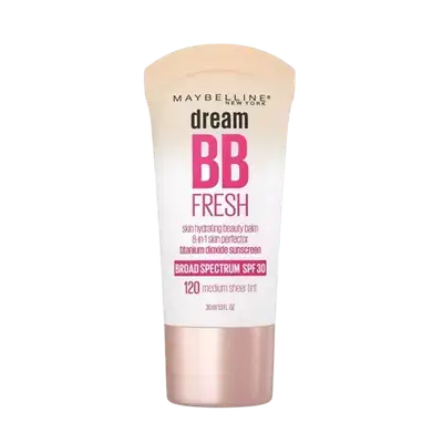 Dream BB Fresh Spf30 Skin Hydration Beauty Balm 120 Medium 30ml _ MAYBELLINE