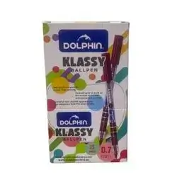 Packet DOLPHIN BALLPEN 0.7MM 25PCS-Red