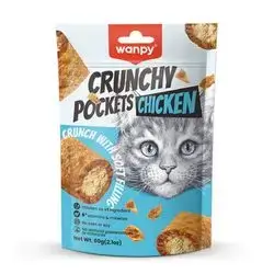 Wanpy crunchy pockets60g chicken